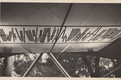 1954, Ideo Pantaleoni, soffitto luminoso, Triennale di Milano