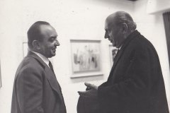 1967, Peppino Palazzoli e Ideo Pantaleoni alla Galleria Blu, Milano