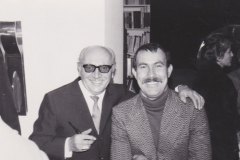 1971, Ideo Pantaleoni e Gualtiero Mocenni alla Galleria Vismara, Milano