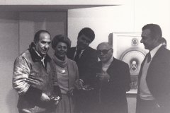 1977, Remo Brindisi, Bianca Magri, Giordano Pavan, Ideo Pantaleoni e Federico Berra alla Galleria Vismara, Milano