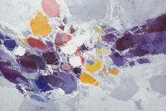 1960, Composizione, olio su tela, 73x100 cm