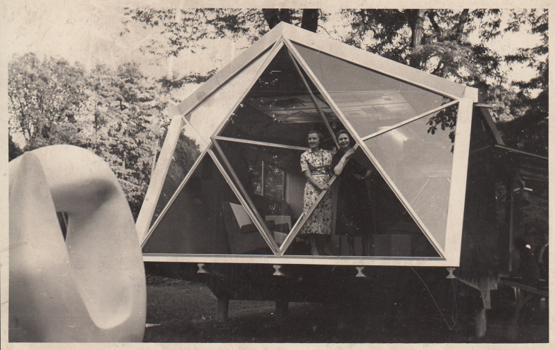 1954, Casa sperimentale, Triennale di Milano