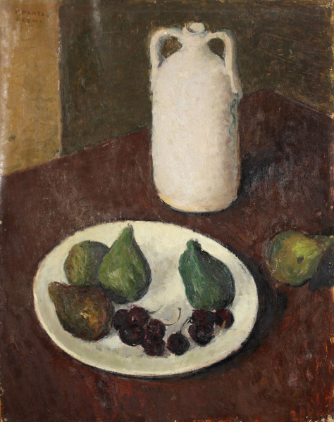 1940, Natura Morta, olio su tavola, 50x40 cm