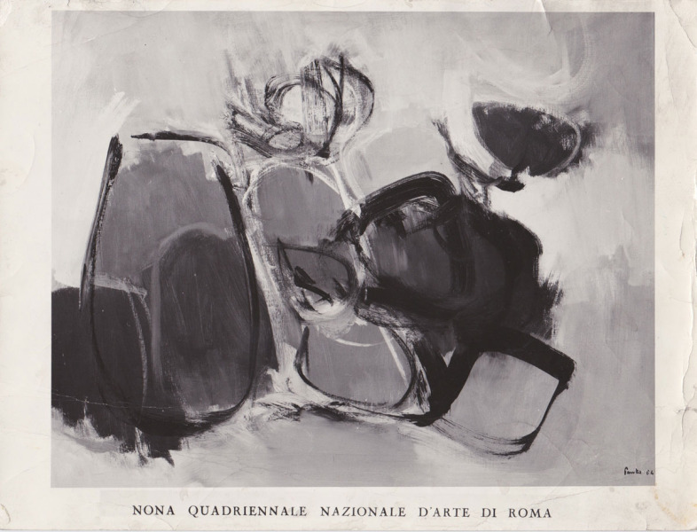 1964, Composizione ritmica, 60x93 cm